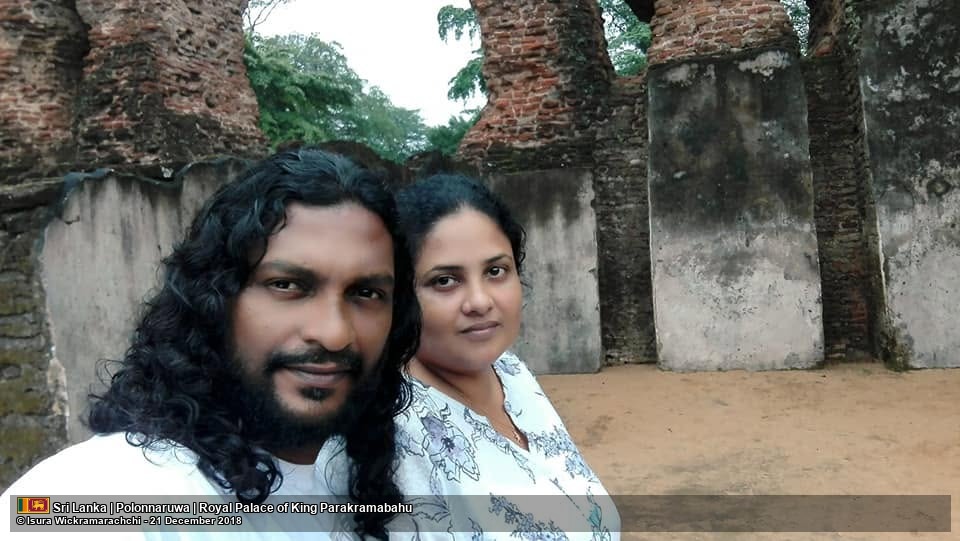 The queen is mine... but the palace is not. It belongs to King Parakramabahu the Great.