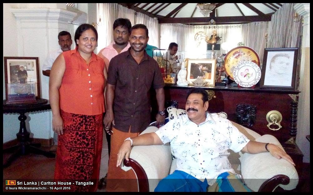 Visited Former President HE Mahinda Rajapaksa