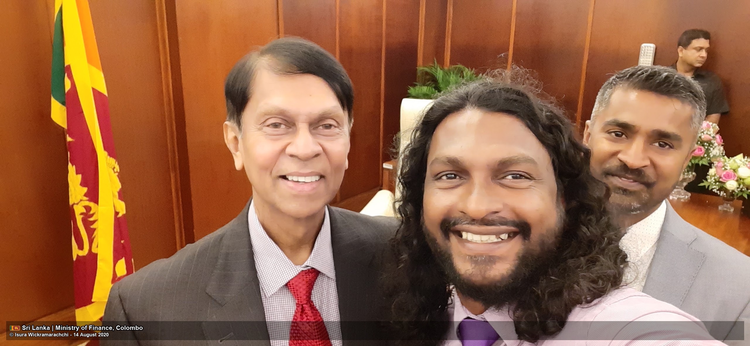 Attending the Occasion Marking Ajith Nivard Cabraal’s Assumption of Duties