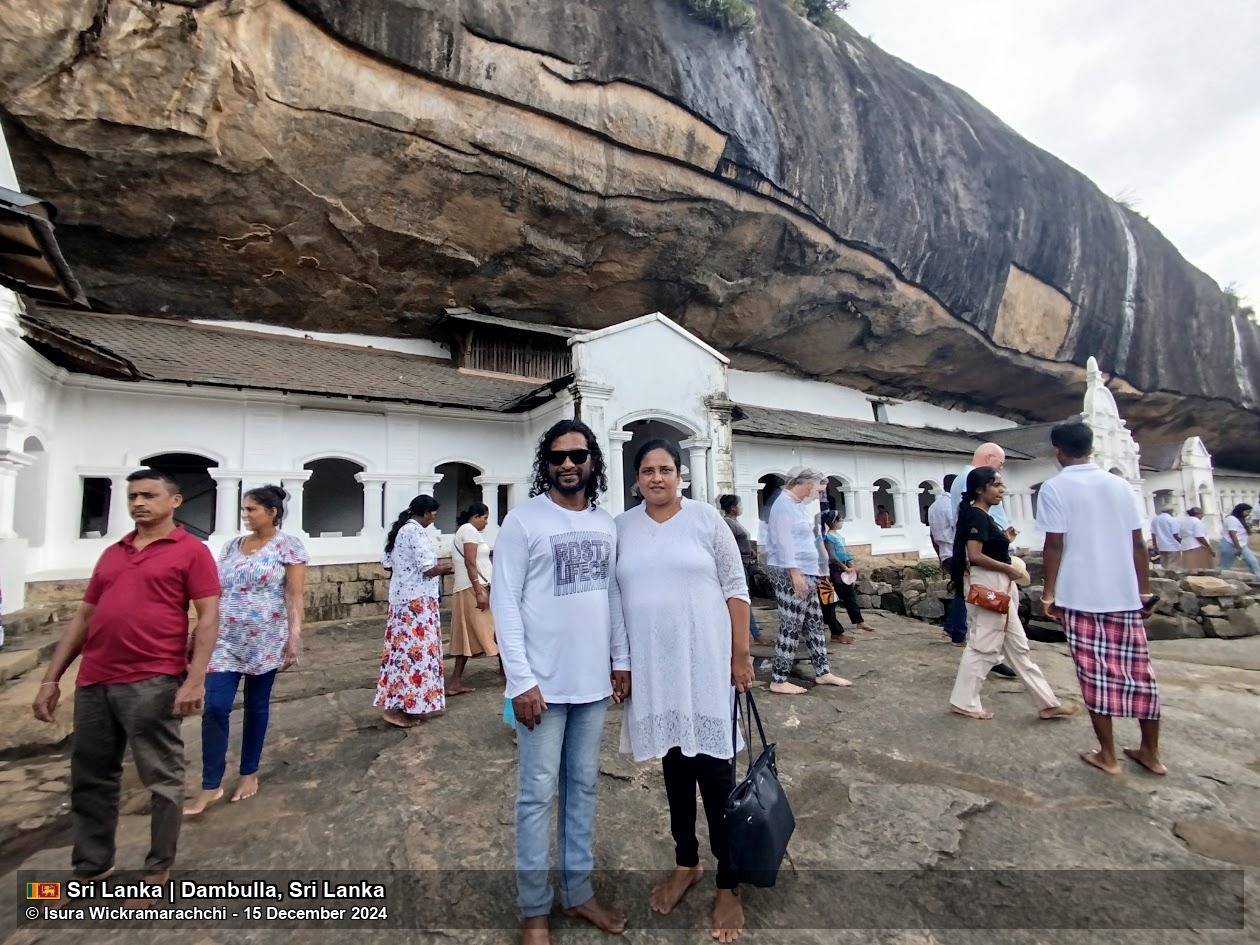 Visit to the Dambulla Cave Temple