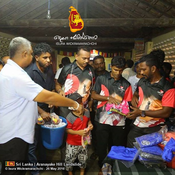 Distribution of Ready-Made Clothes to Victims Displaced by the Aranayake Landslide