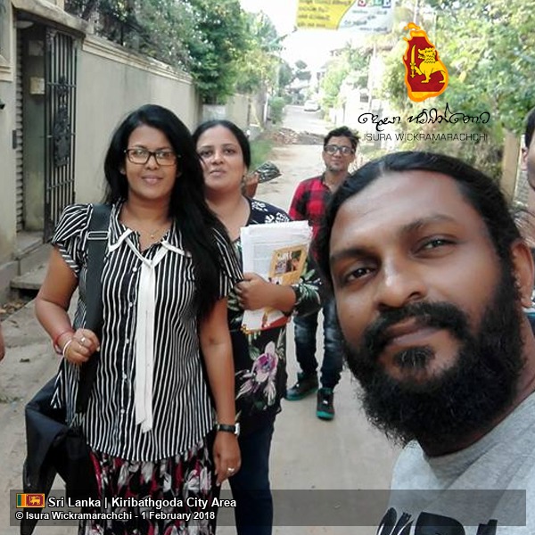 Supporting Chammi’s Election Campaign – Kiribathgoda