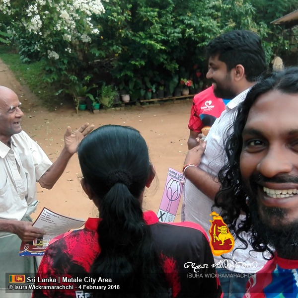 Supporting Engineer Nalaka Kottegoda’s Election Campaign – Matale