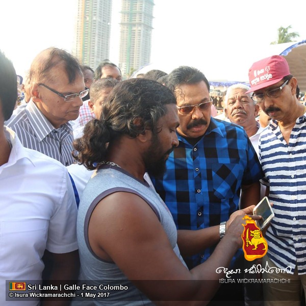2017 May Day Rally at Galle Face – Stage Design & Event Coordination