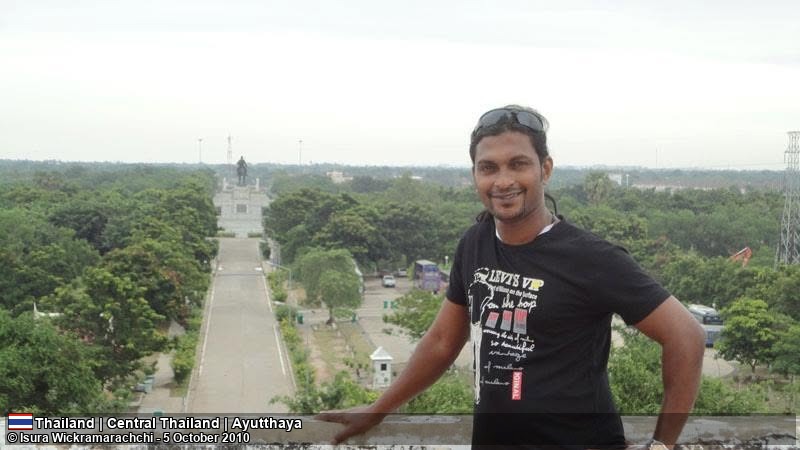 Visiting Wat Phu Khao Thong (Golden Mount Temple), Ayutthaya