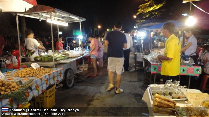Night Walk in Ayutthaya