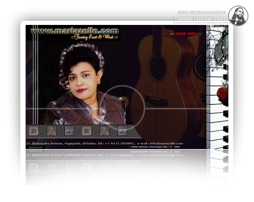 Singer Mariazelle Goonatileke Website