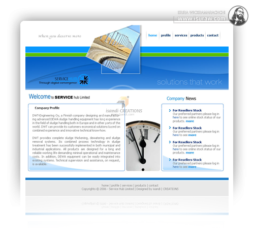 Service Hub Limited Website