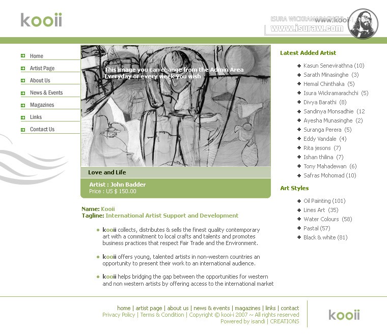 Kooi-i website