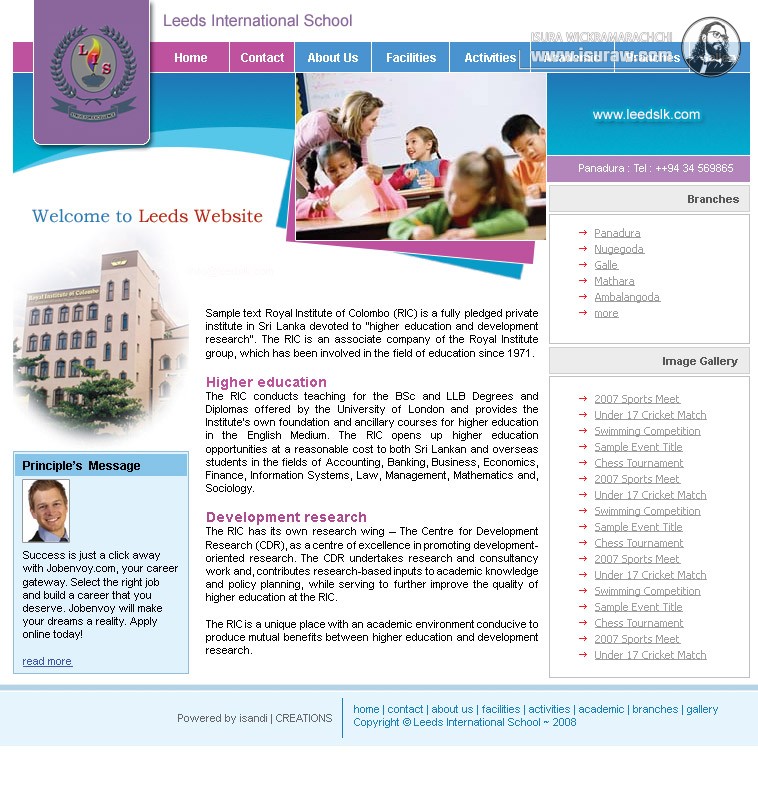 Leeds International School Website