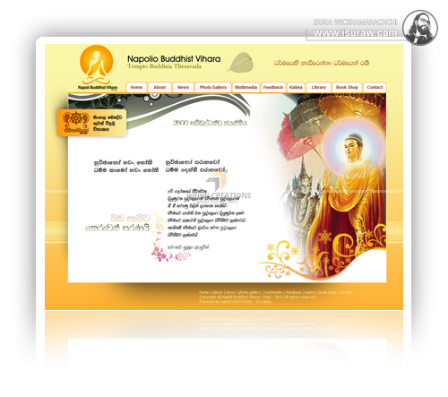 Napoli Buddhist Vihara Website