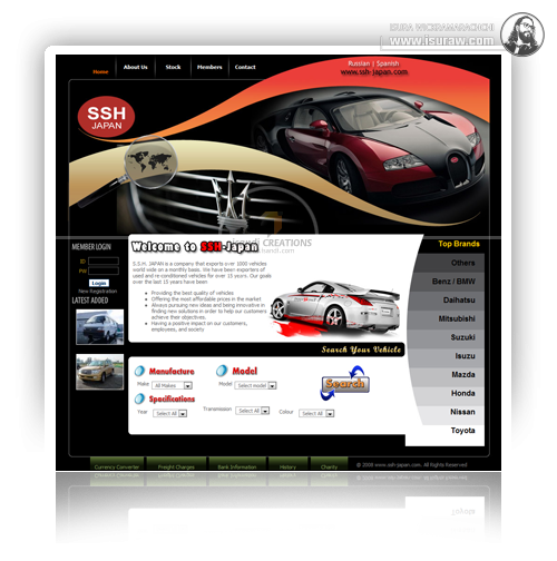 SSH-Japan Website