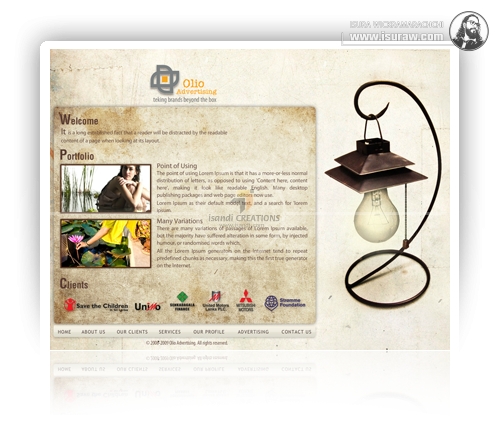Olio Advertising Company Website